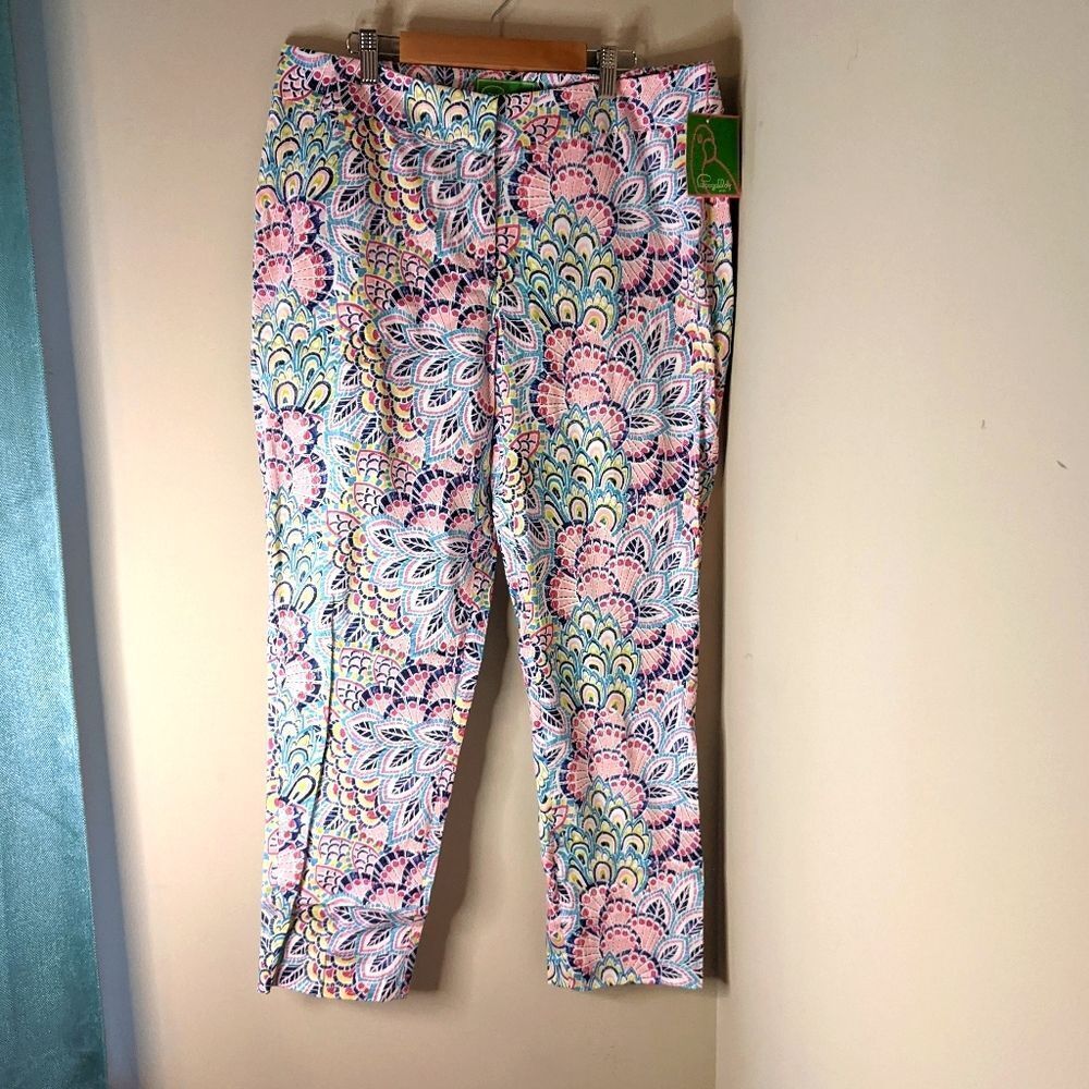 Pappagallo Aloha crop pants size 10
